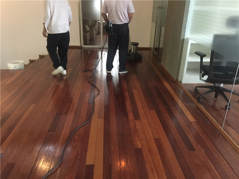 秦淮区地面清洗案例